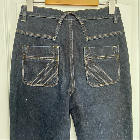 BEBE 7pocket High Waisted Wide Leg Jeans - Picture 4 of 6
